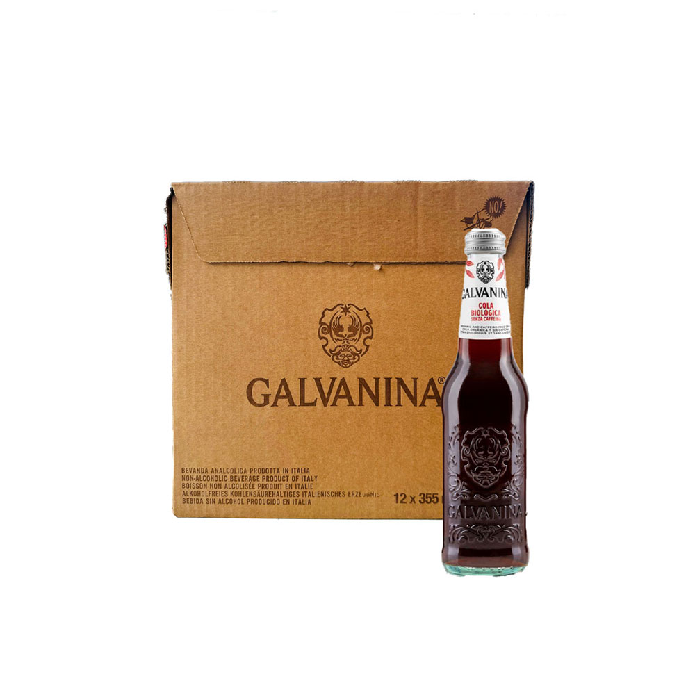ガルバニーナ オーガニック ソーダ / ビオコーラ / 355ml / BOX / 12本入 / Galvanina Century Bio