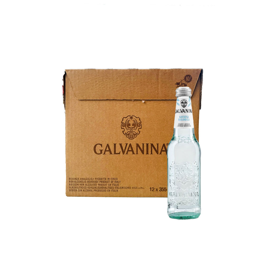 ガルバニーナ オーガニック ソーダ / ガソーザ / 355ml / BOX / 12本入 / Galvanina Century Bio