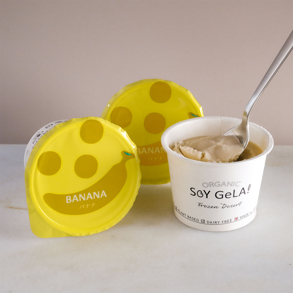 SOY GeLA! 豆乳アイス / バナナ / 100ml / 有機JAS