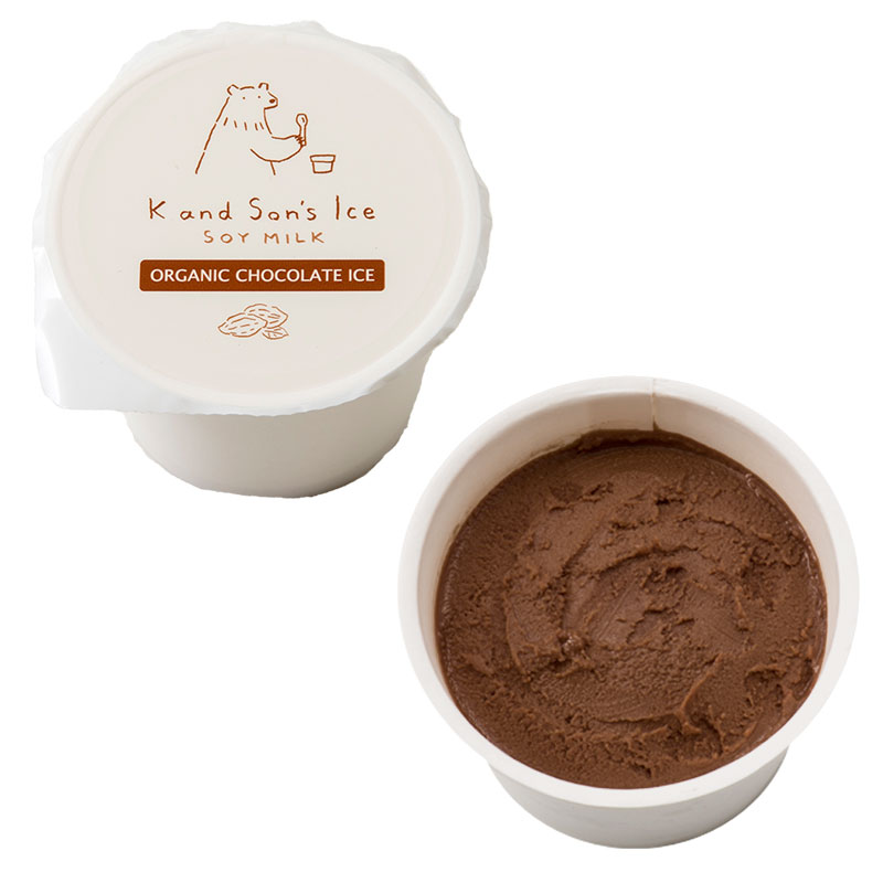 K and Son's 豆乳チョコレートアイス / 80ml / 有機JAS