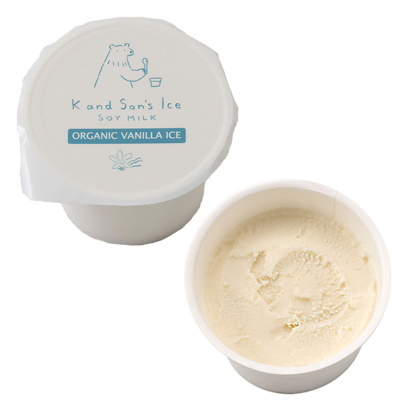 K and Son's 豆乳バニラアイス / 80ml / 有機JAS