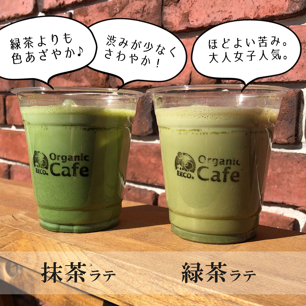 抹茶ラテ ほうじ茶ラテ 和紅茶ラテ 緑茶ラテ ラテパウダー/ 800g / EECO Café